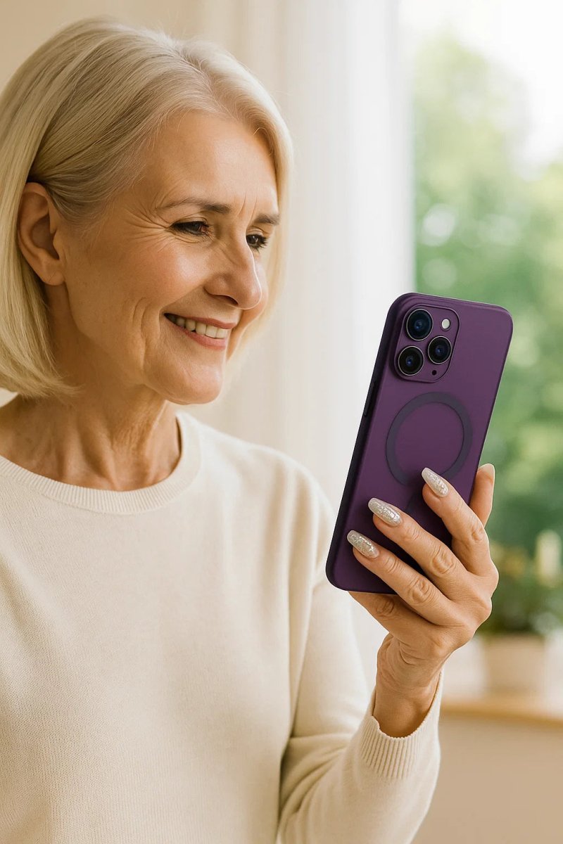 Norvo | AURACLEAR – Ultra-Tynn Matt Gjennomsiktig MagSafe Etui for iPhone