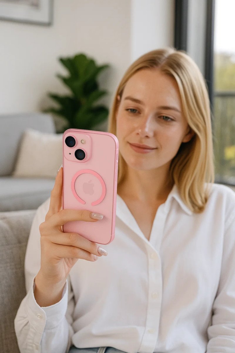 Norvo | AURACLEAR – Ultra-Tynn Matt Gjennomsiktig MagSafe Etui for iPhone