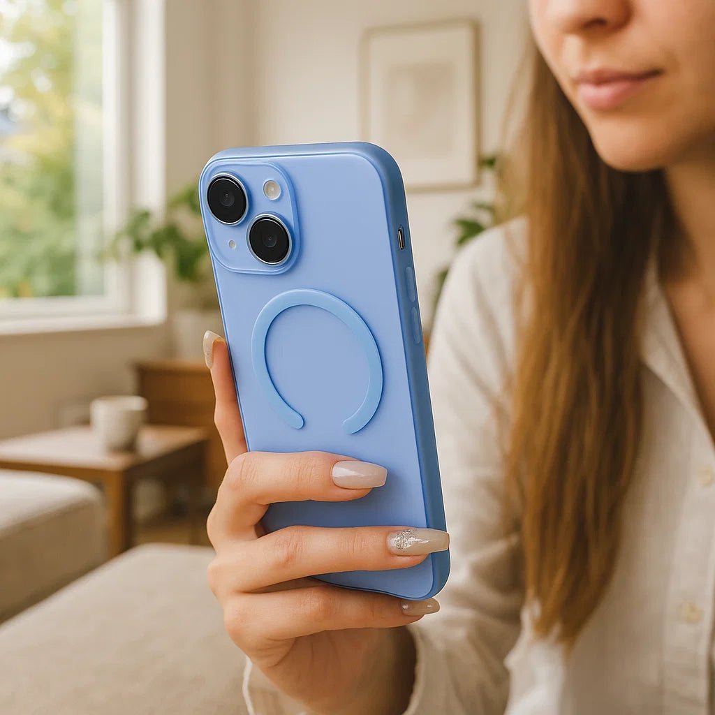 Norvo | AURACLEAR – Ultra-Tynn Matt Gjennomsiktig MagSafe Etui for iPhone