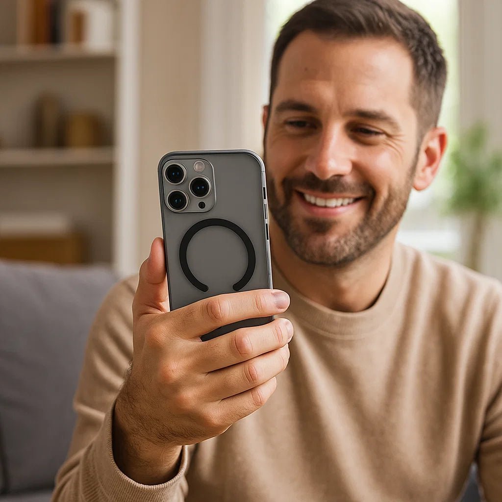 Norvo | AURACLEAR – Ultra-Tynn Matt Gjennomsiktig MagSafe Etui for iPhone