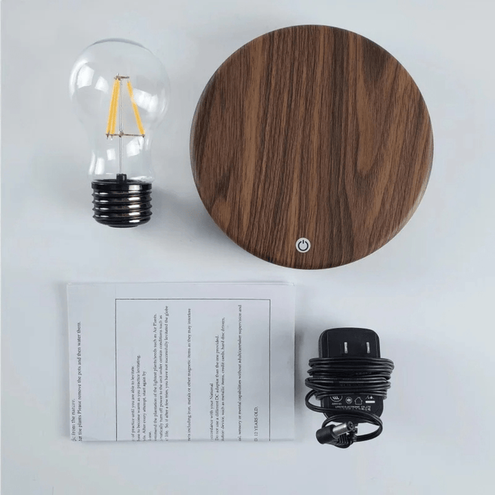 Norvo | Levilux Flytende Lampe | Magnetisk Flytende LED Lampe | Berøringskontroll | Moderne Design & Hjemmetilbehør