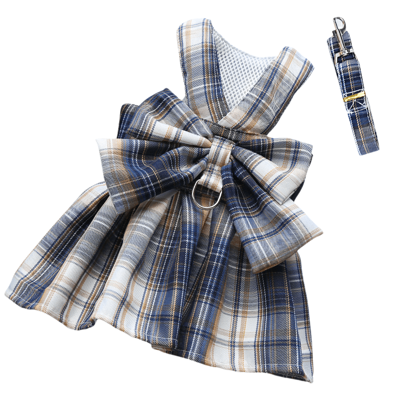 Norvo | AURÉLIEN Seler – Justerbar Hundesele med Stilig Sløyfe Design