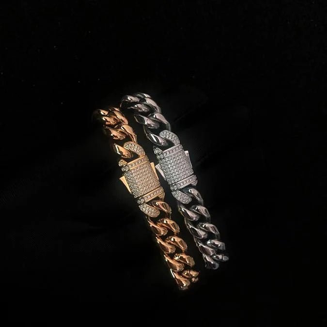 Norvo | AURELIUS – 18K Gullbelagt Cuban Link Armbånd for Menn