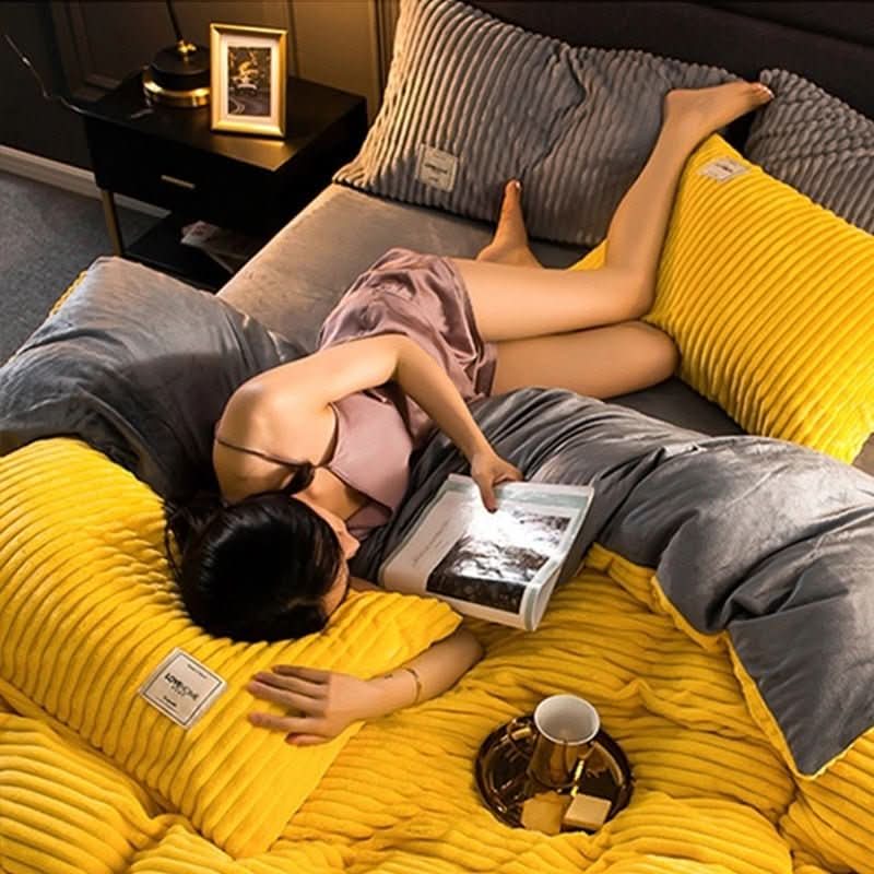 Norvo | Myk Fleece Vinter Dyne Teppe – Vera