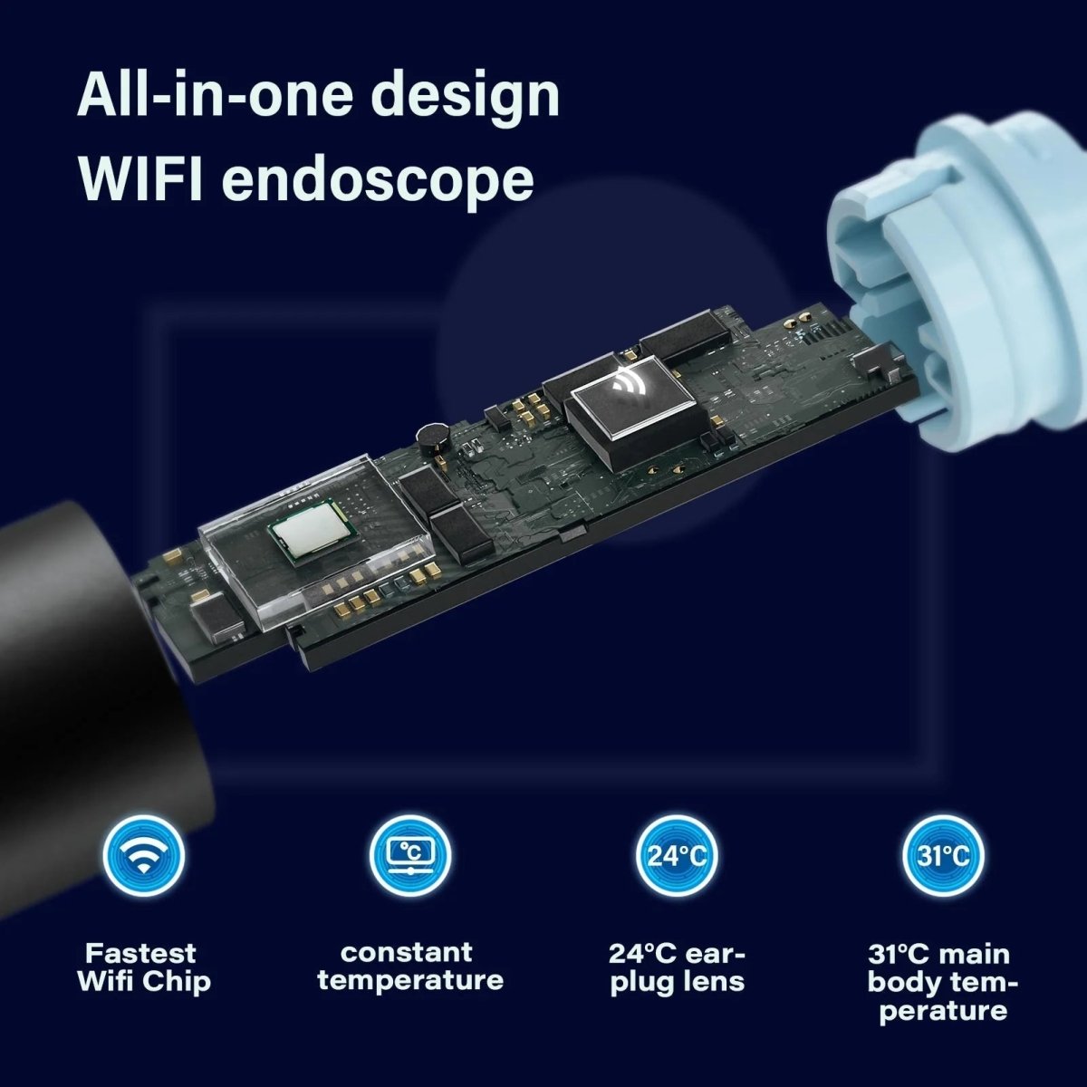 Norvo | AURIVIEW – Smart øre renser med HD kamera