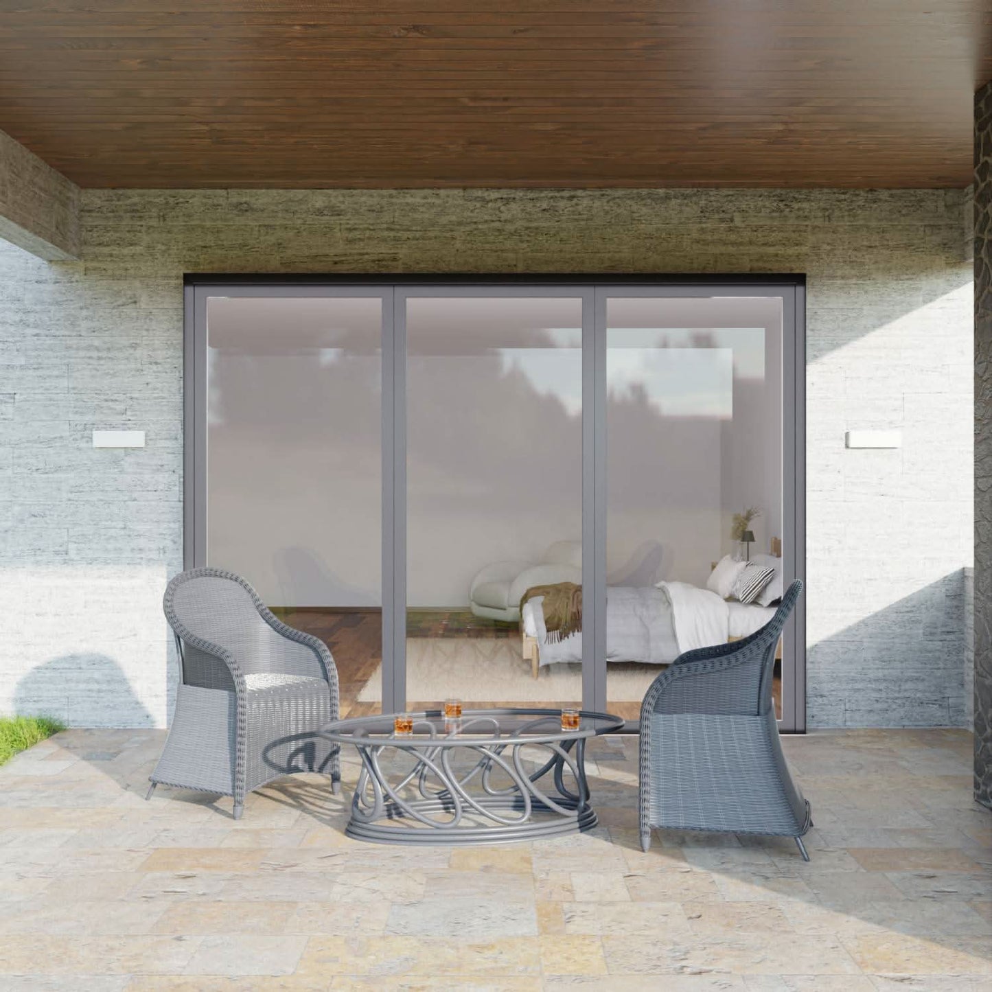 Norvo | Utendørs LED Vegglampe Moderne Rektangel