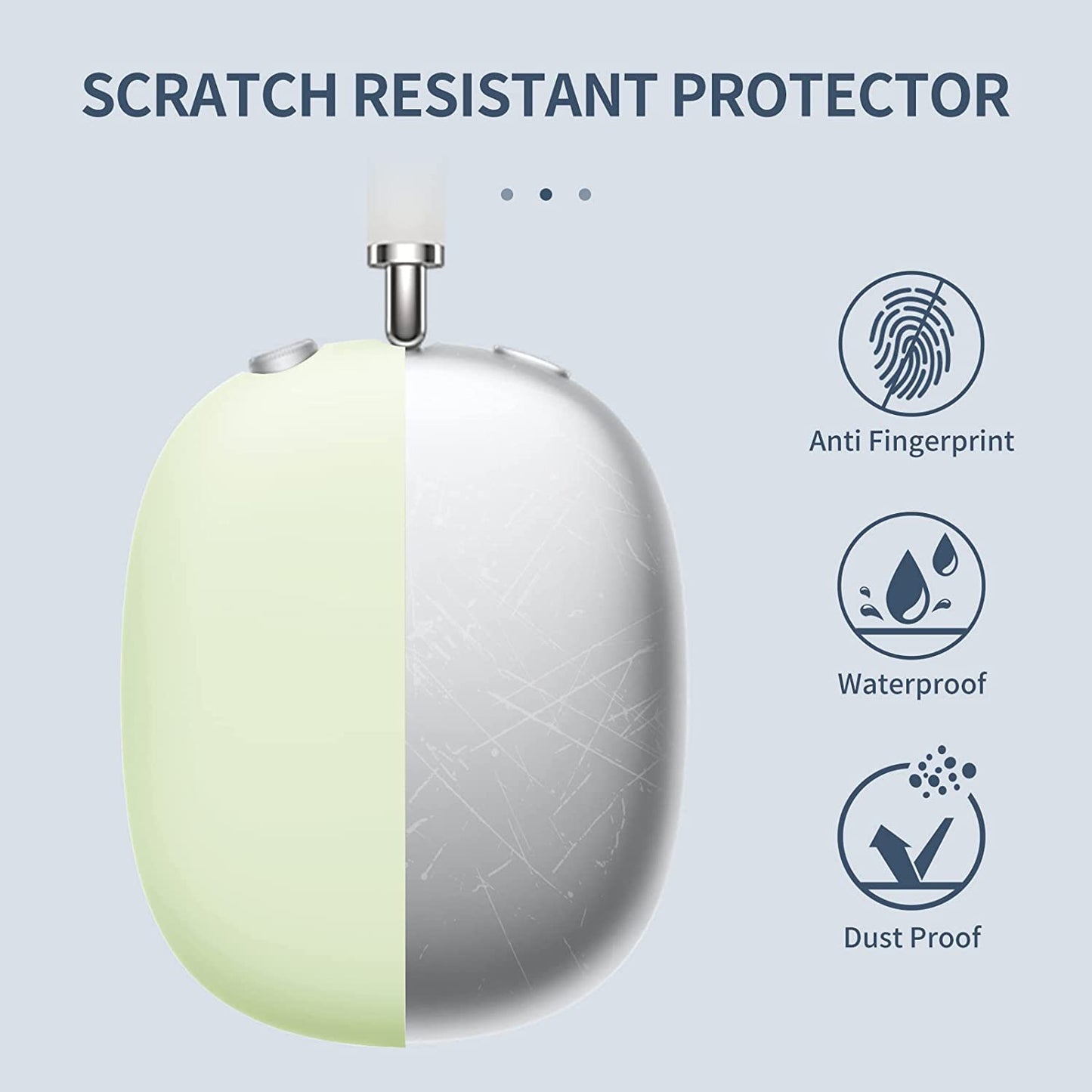 Norvo | AirPods Max Hodetelefoner, Anti-Ripe Ørekoppdeksel