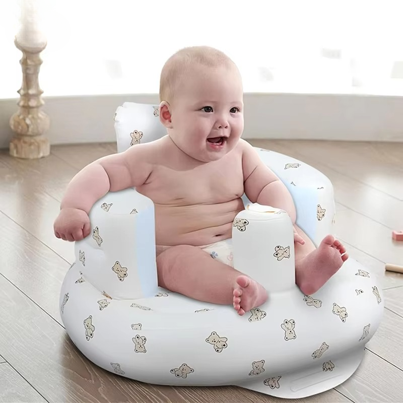 Norvo | Multi-Purpose Oppblåsbar Baby Sofa og Bade Sete