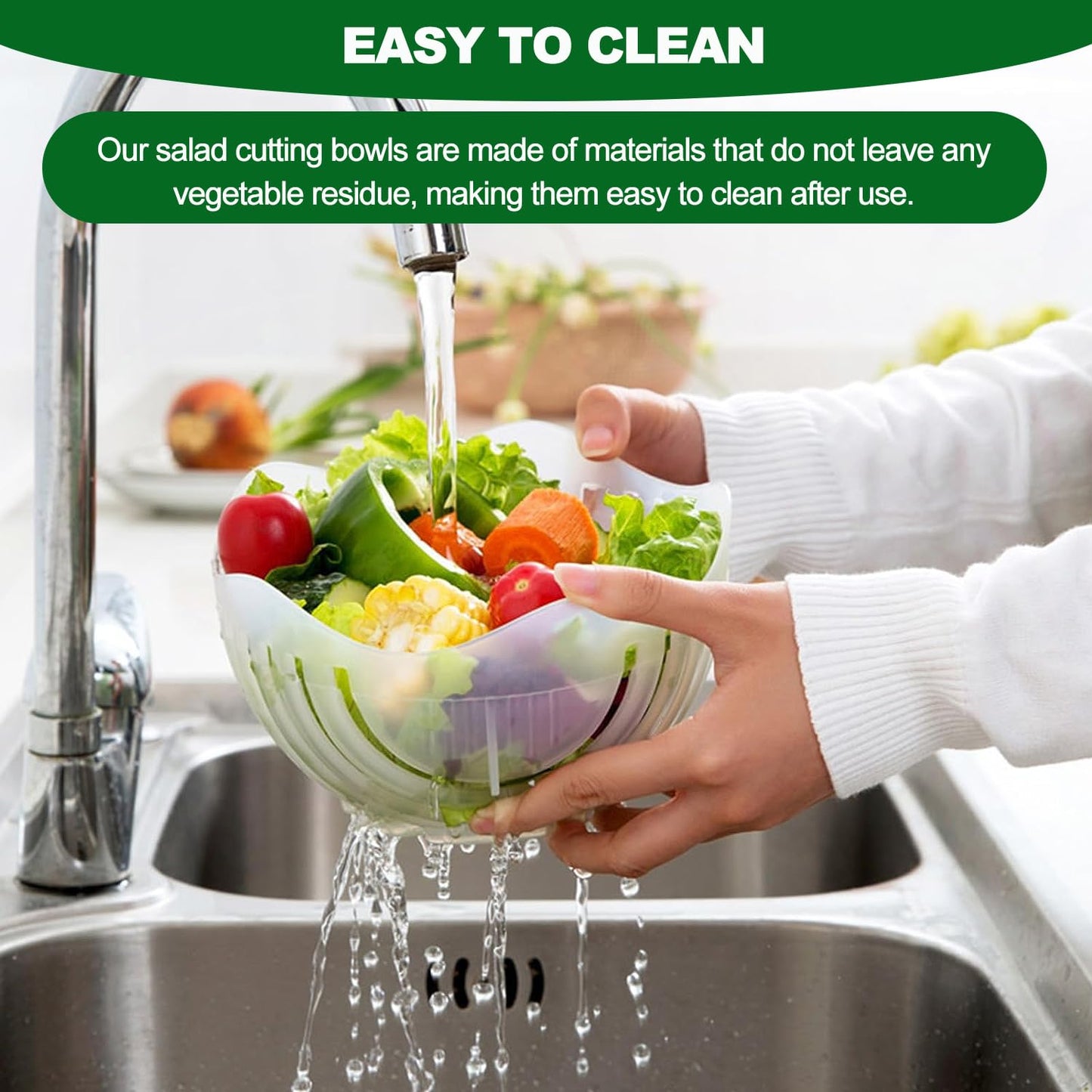 Norvo | VeggieSlice Pro — Gjør salatlagning sikkert, raskt og enkelt som barnespill! (2 deler)