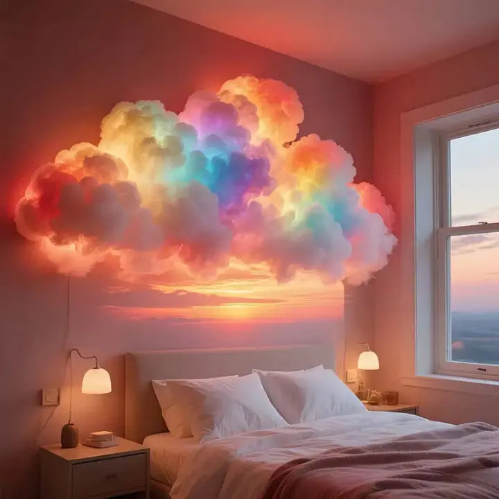 Norvo | LED Cloud Magic Light — Fordyp deg i magisk ro og fortryllende øyeblikk av velvære