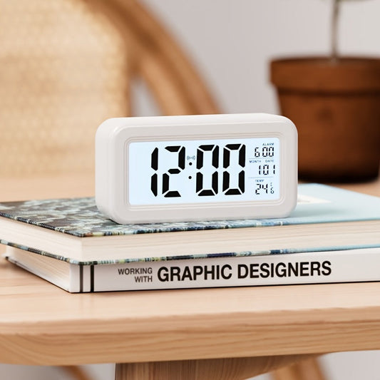 Norvo | Slim LCD digital vekkerklokke