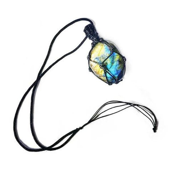 Norvo | Dragons Heart Labradorite Necklace