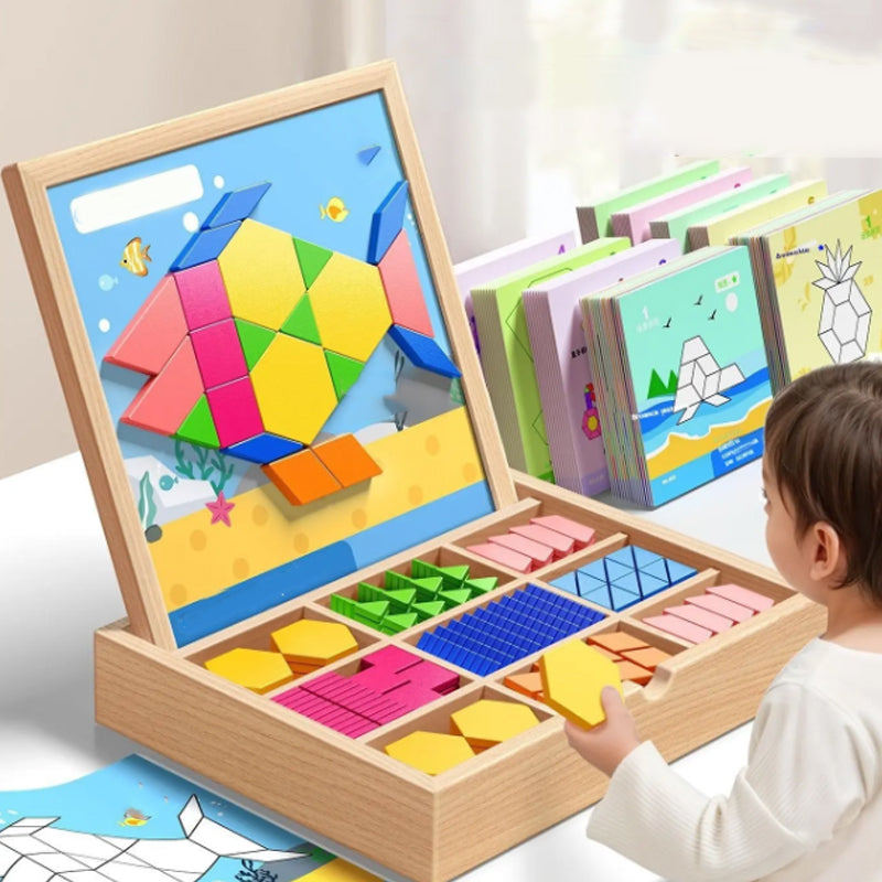 Norvo | PlayMagix – Fremme kreativitet og kognitive ferdigheter med magnetiske trebyggesteiner