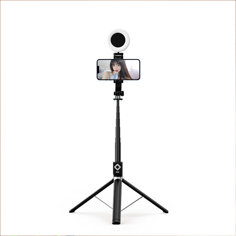 Norvo | Selfie-stang med LED-fylllys