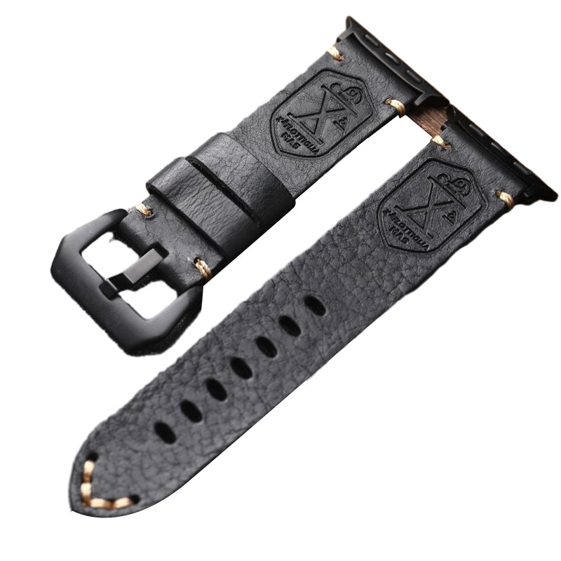 Norvo | Håndlaget Vintage Skinn Apple Watch Band