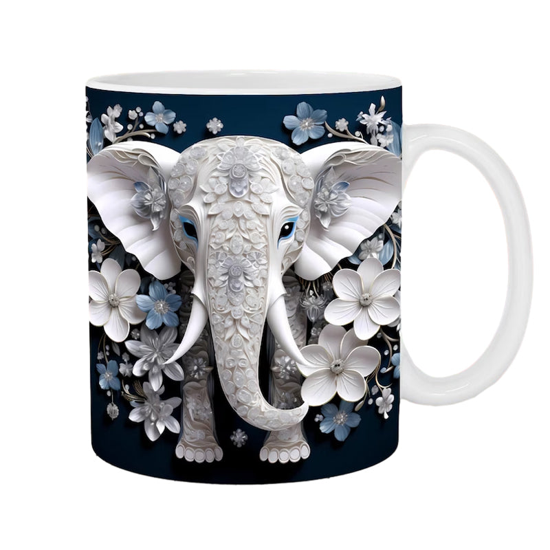 Norvo | 3D Elefant Blomsterkopp
