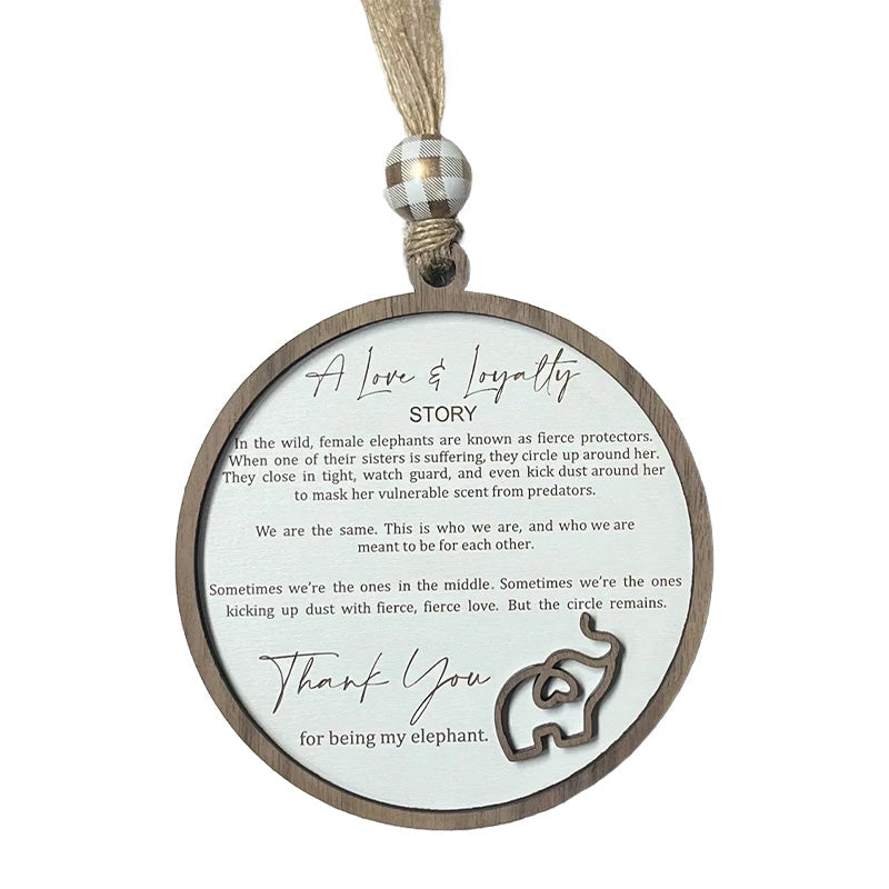 Norvo | Vennskaps Elefant Ornament