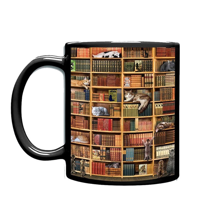 Kat Bok Elsker Keramisk Kaffe Krus | Norvo