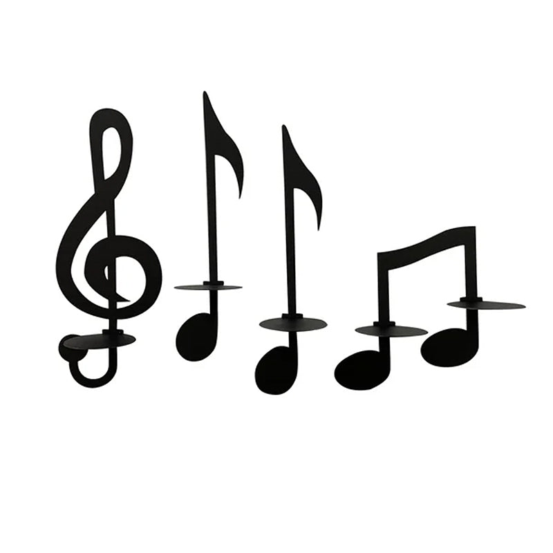 Norvo | LyricGlow - Elegant Lysekrone - Musikknoter - Chic Atmosfære