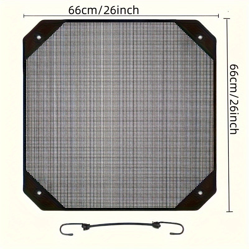 Norvo | Holdbar vanntett utendørs enhetsdeksel – Beskytter mot støv, kald luft, regn, med vindbestandig design og pustende PVC-mesh-ventilasjon, ideell for dårlig vær