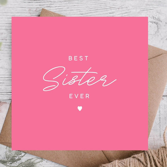 Norvo | Beste Søster Noensinne | Grattiskort