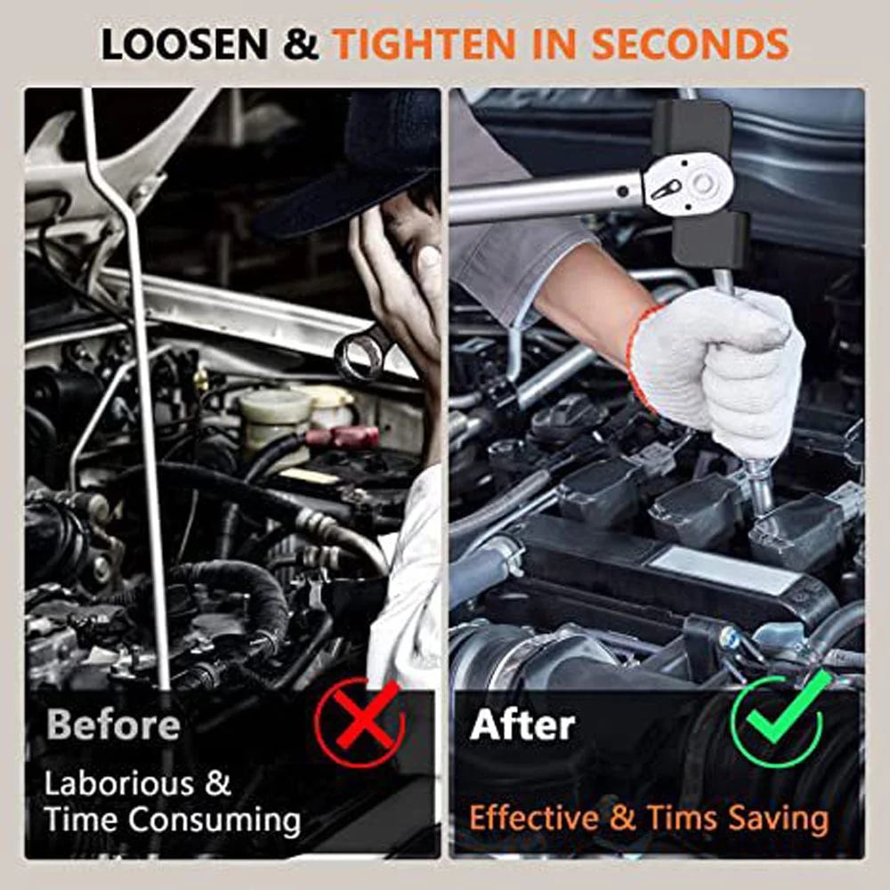 Norvo | Skiftenøkkel Forlengelse Skiftenøkkel Konverteringsadapter