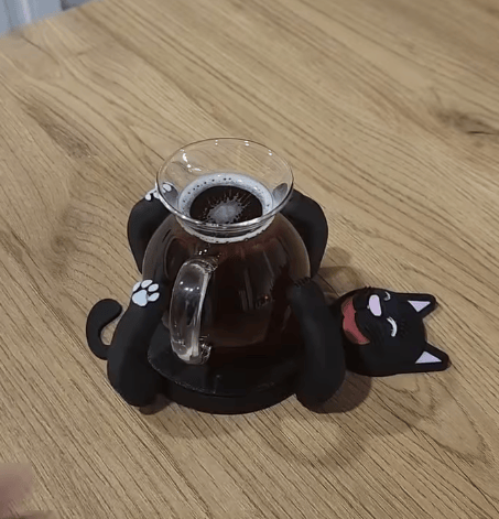 Norvo | CozyPaw – Beskytt overflater med sjarmerende katteformede coasters