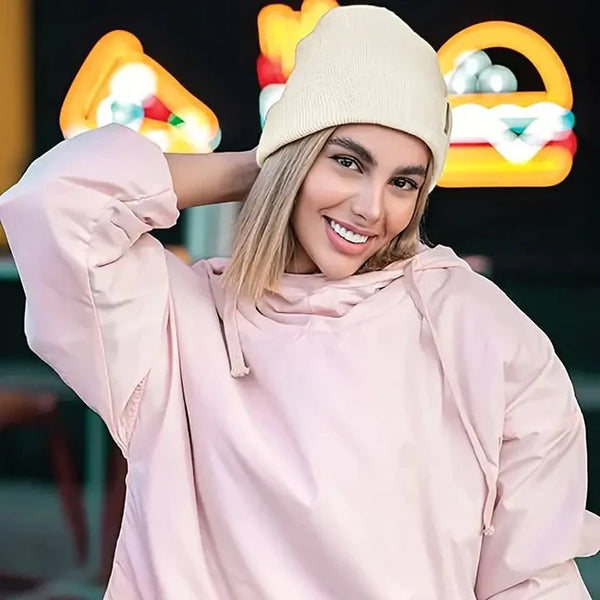 Norvo | Noor Silke Vinterhatt – Ull & Silke – Anti-Frizz Hårbeskyttelse