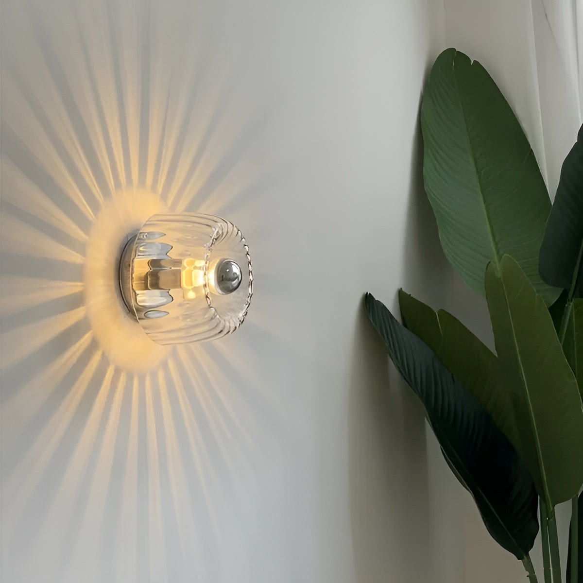 Norvo | ScandiElegance Vegglampe – Moderne Glassbelysning med Bauhaus-sjarm