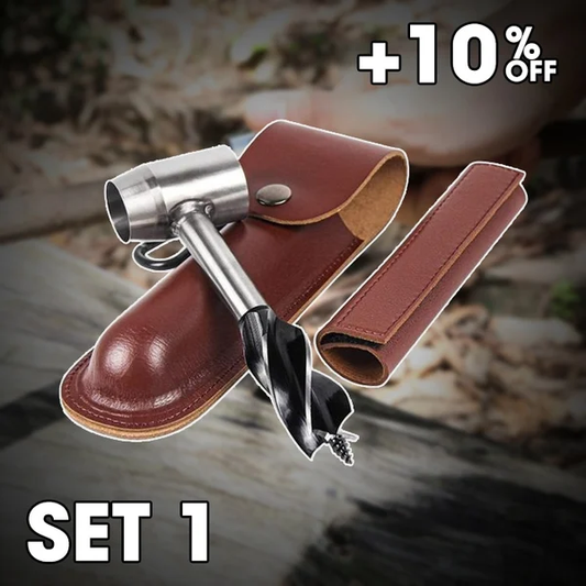 Norvo | Bushcraft Auger – Bushcraft Hånd Auger Skrutrekker