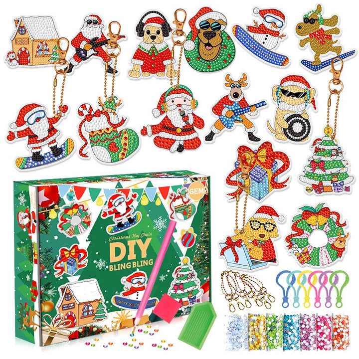 Norvo | 5D Jul DIY Diamantmalingssett