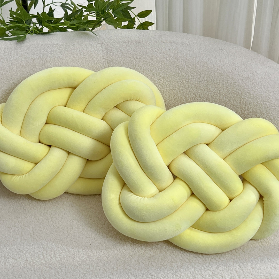 CozyPlush Set med 2 Plush Dekorative Puter – Myk Eleganse for Ditt Hjem Norvo