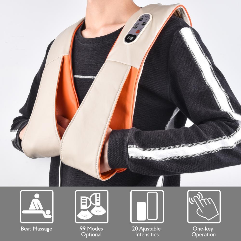 Norvo | Nakke- og ryggmassasjer med varme U-formet elektrisk infrarød