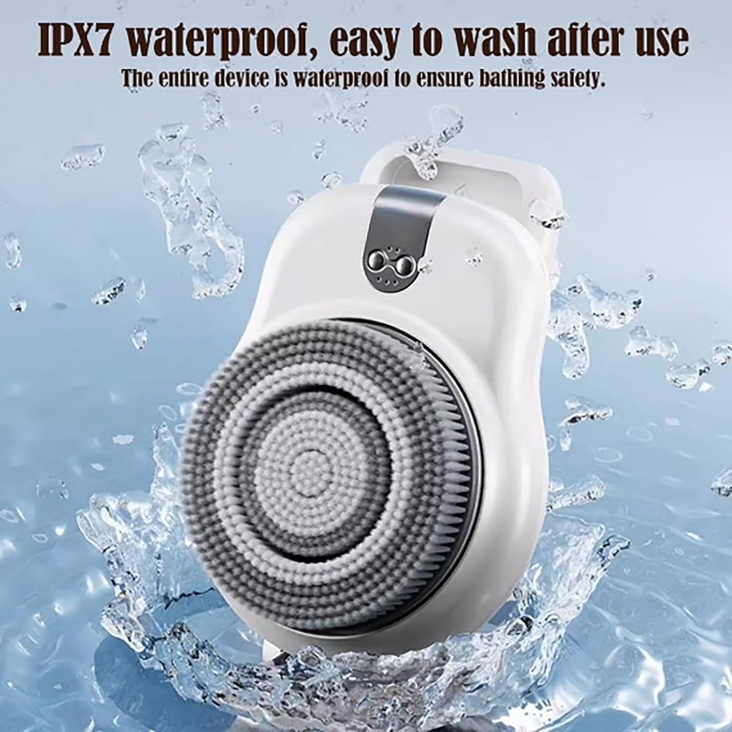 Norvo | ScrubMaster Dusj Skrubber | Veggmontert elektrisk skrubber for grundig rengjøring og bekvemmelighet