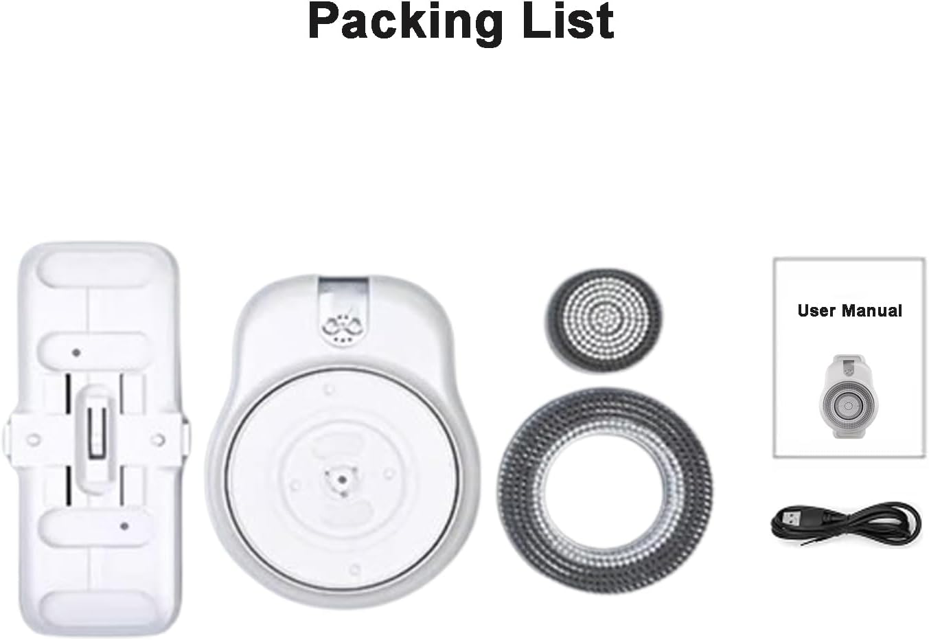 Norvo | ScrubMaster Dusj Skrubber | Veggmontert elektrisk skrubber for grundig rengjøring og bekvemmelighet