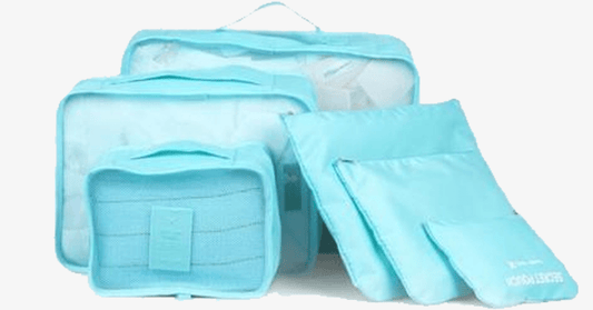 Norvo | Bærbar bagasje - Transparent nettingøverdel - Organiser klærne dine kompakt og stilfullt!