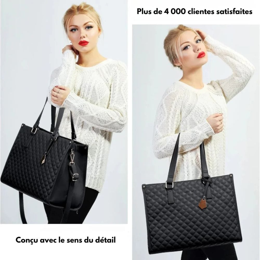 Norvo | Bagsball 2-i-1 – Stilfull Tote Bag med Isolert Lunsjrom