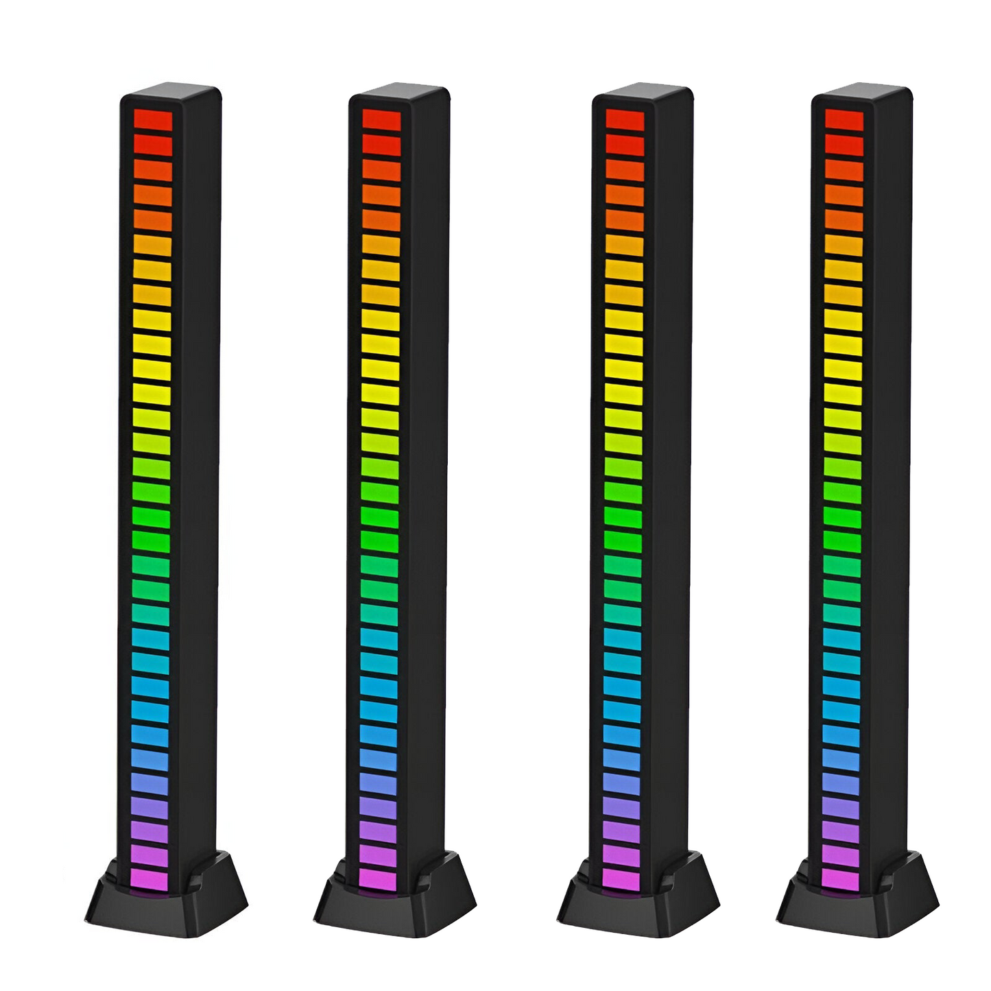 Norvo | Smart Lydaktivert RGB Lyslist | Musikk Synk LED Ambient Belysning
