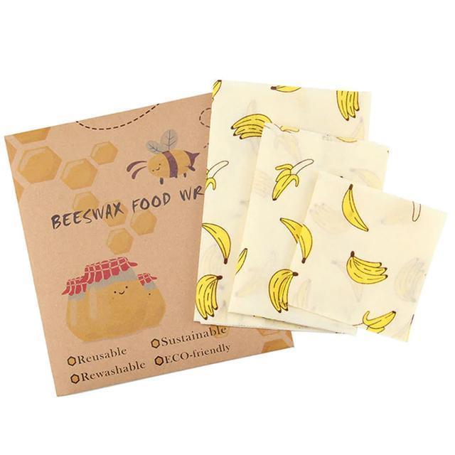 Norvo | Gjenbrukbar bivoks matinnpakning (3 stk)