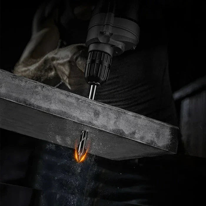 Norvo | Borsett | 7-delt hardlegering | 4-kantet kryssdesign | Fliser, glass og tre presisjonsboring