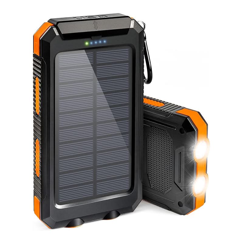 Norvo | Solenergi Bank 20000mAh med LED Lys