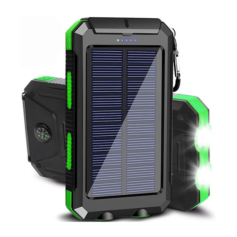 Norvo | Solenergi Bank 20000mAh med LED Lys