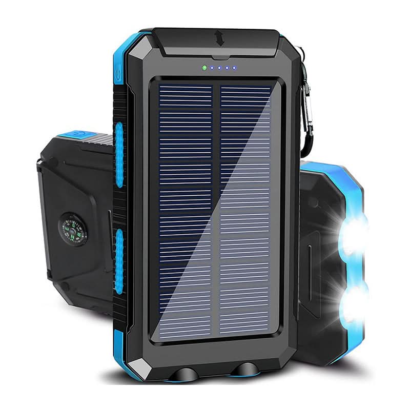 Norvo | Solenergi Bank 20000mAh med LED Lys