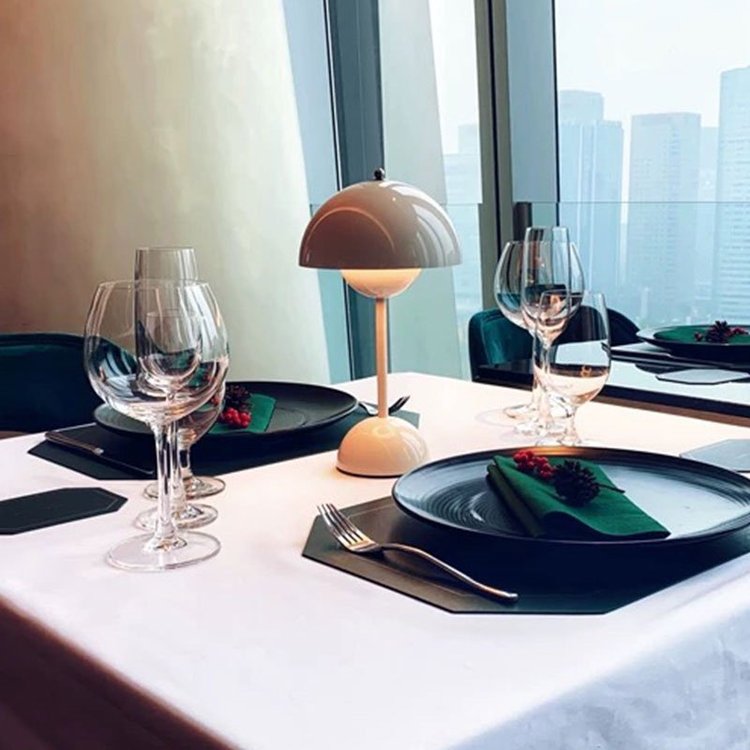 Norvo | Moderne Bordlampe Sopplampe