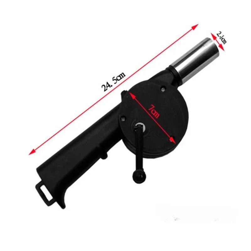 Norvo | BBQ BREEZE – Håndoperert vifte for enkel grilling