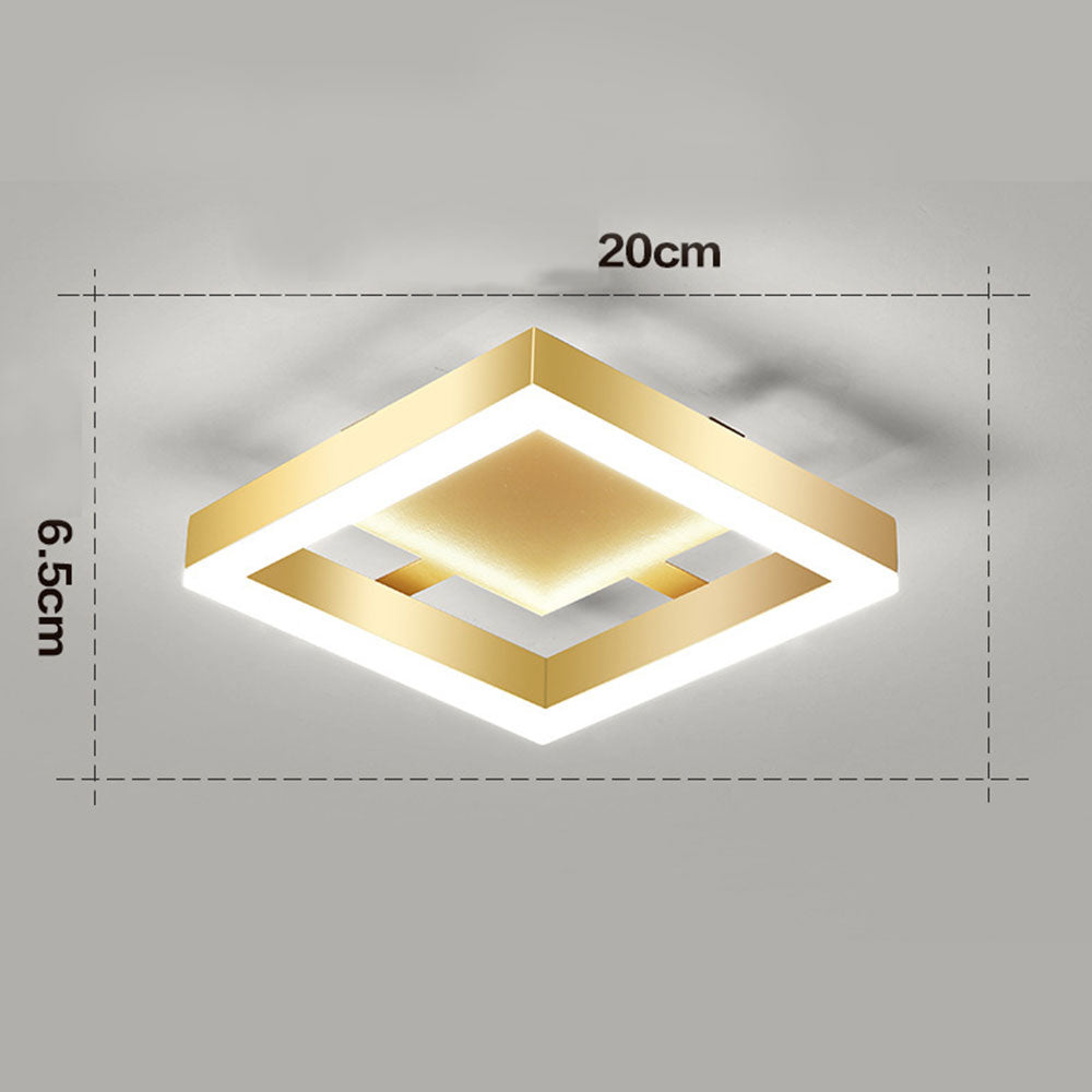 Norvo | Moderne gull LED taklamper