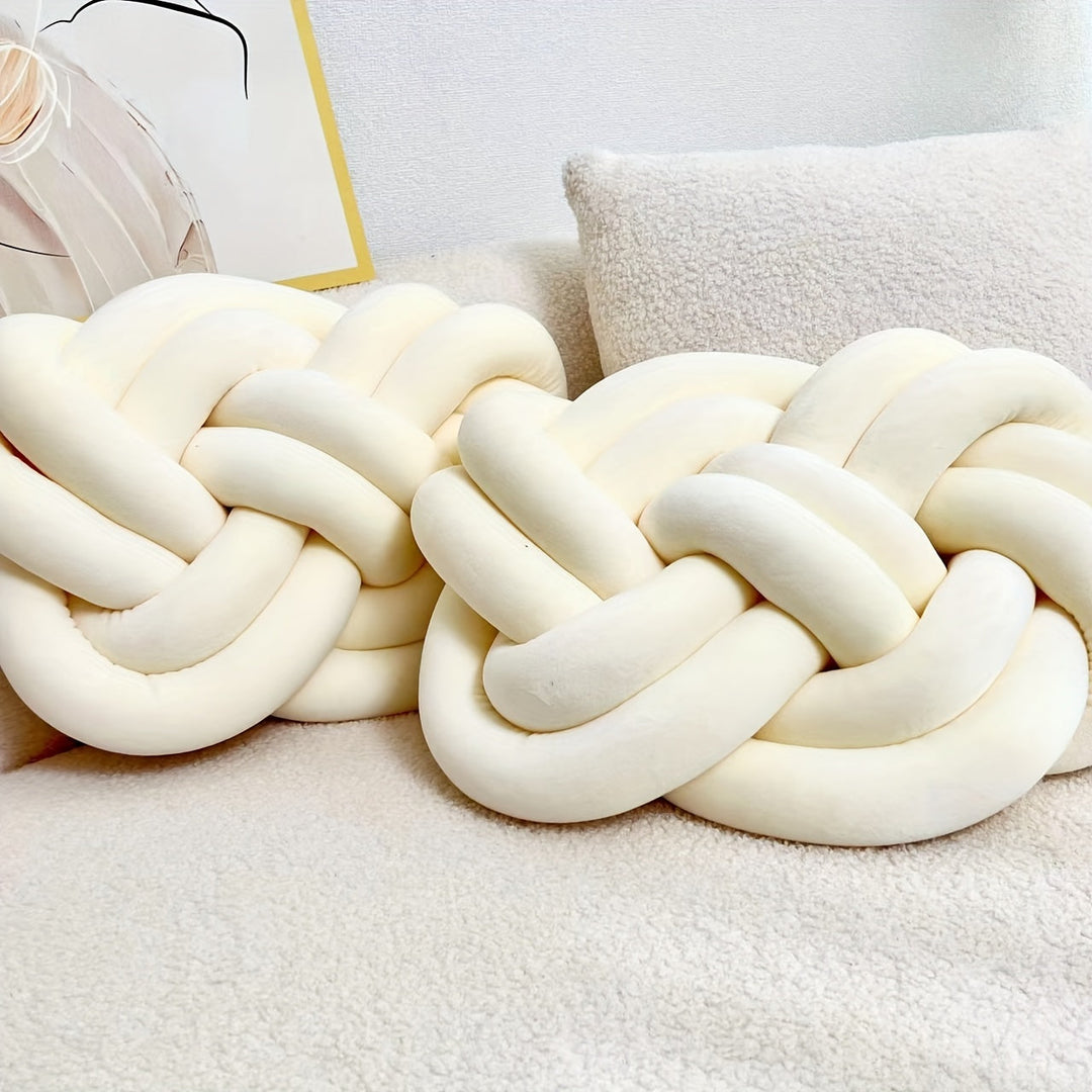 CozyPlush Set med 2 Plush Dekorative Puter – Myk Eleganse for Ditt Hjem Norvo