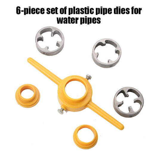 Norvo | 6-delt sett med vannrør die plastikk pipe die tap nøkkel sett