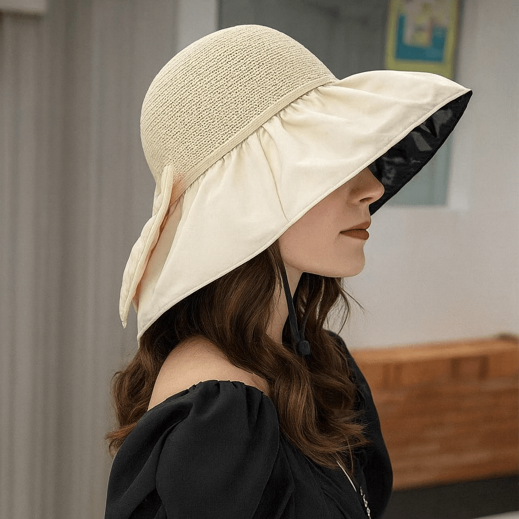 Norvo | BELLEBRIM – Bred Brim Solhatt for UV Solbeskyttelse