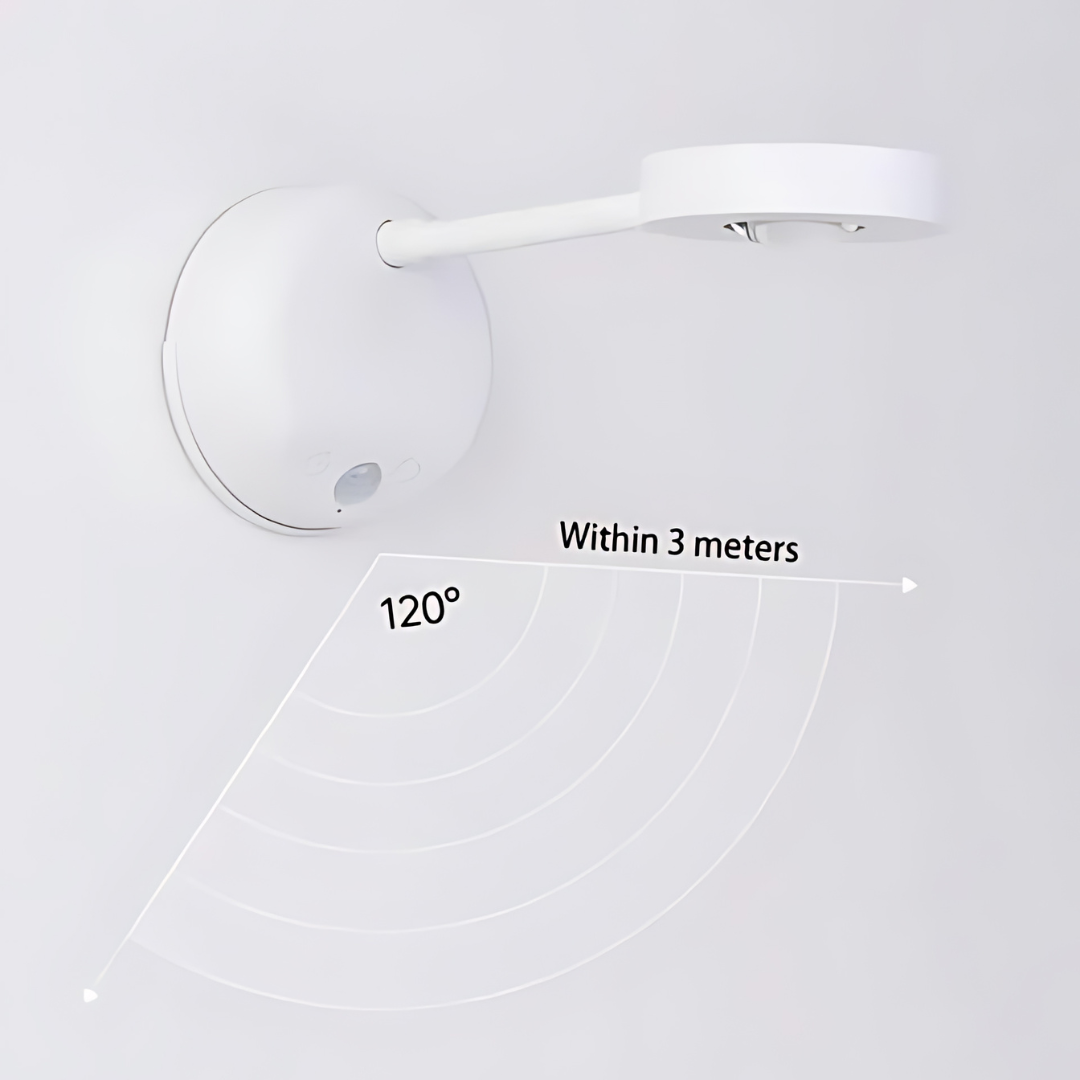 Norvo | Trådløs bevegelsessensor LED-spotlight oppladbar